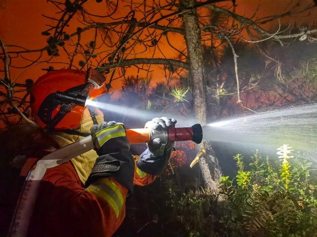 楚雄山火持续燃烧，最新消息与救援进展实时更新