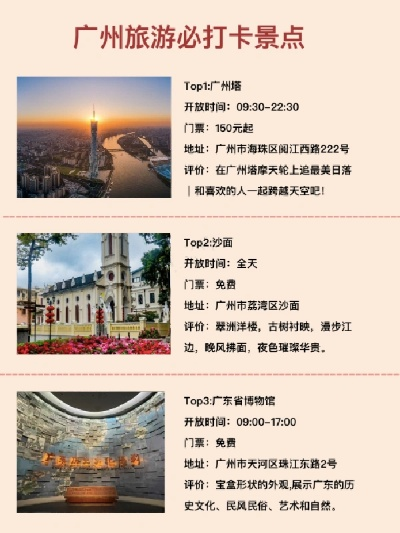 广州旅游攻略大揭秘，必游景点一网打尽！