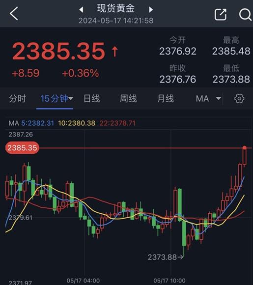 美网实时更新，今日金价走势深度解析